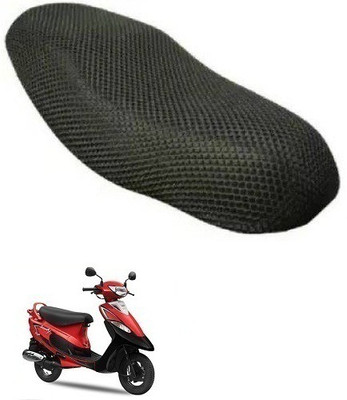 Nrv Creation UNQ-MESH-BSC-A78 Single Bike Seat Cover For TVS Pep Plus