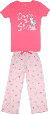 

Carter's Girls Casual Top(Pink, Print (969)