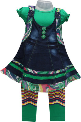 

Golden Girl Girls Casual Dress Capri(Green