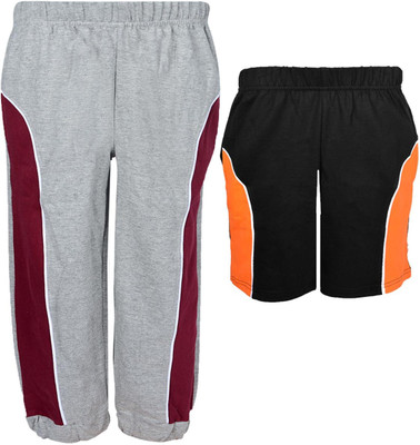 

Gkidz Boys Casual Track Pants Shorts(Multicolor