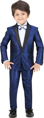 

Kute Kids Boys Party(Festive) Coat Trouser(Blue