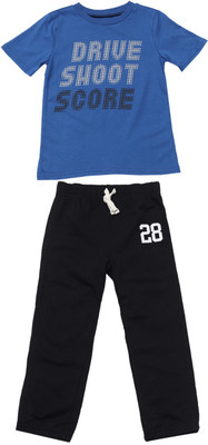 

Carter's Boys Casual T-shirt Pyjama(Black, Blue (420)
