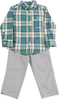 

Carter's Boys Casual Shirt Trouser(Multicolor, Plaid (981)