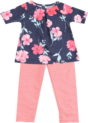 

Carter's Girls Casual Top Pyjama(Dark Blue, Print (969)