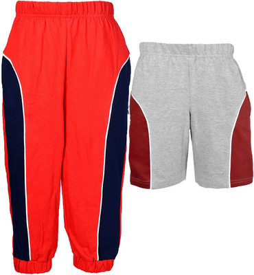 

Gkidz Boys Casual Track Pants Shorts(Multicolor