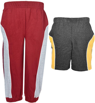 

Gkidz Boys Casual Track Pants Shorts(Multicolor