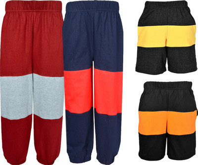 

Gkidz Boys Casual Track Pants Shorts(Multicolor