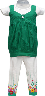

Golden Girl Girls Casual Dress Capri(Green