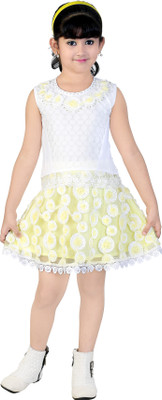 

Golden Girl Girls Party(Festive) Skirt Top(Yellow