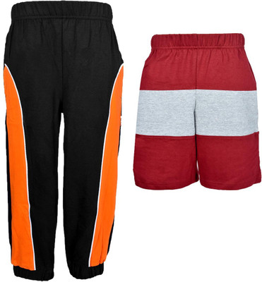 

Gkidz Boys Casual Track Pants Shorts(Multicolor