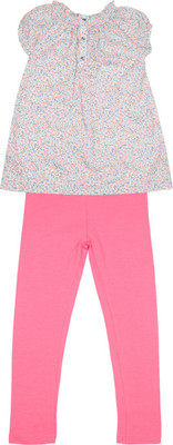 

Carter's Girls Casual Top Jegging(Multicolor, Pack of 1, Print (969)