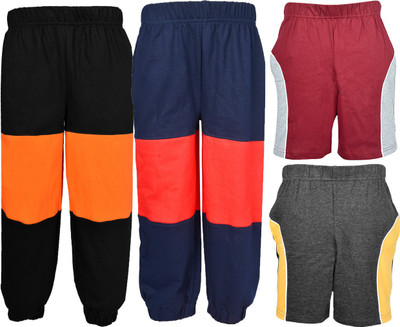 

Gkidz Boys Casual Track Pants Shorts(Multicolor
