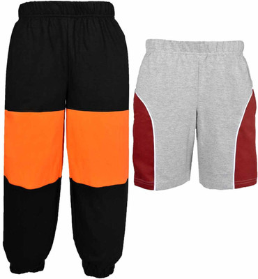 

Gkidz Boys Casual Track Pants Shorts(Multicolor