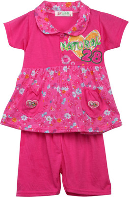 

Camey Girls Casual Dress Dress(Pink