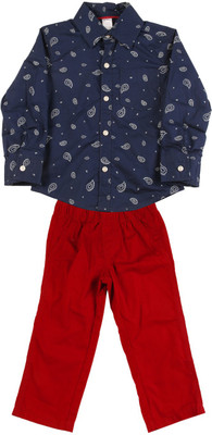 

Carter's Boys Casual Shirt Pyjama(Blue, Pack of 1, Print (969)