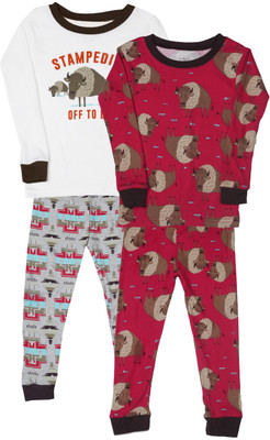 

Carter's Boys Casual T-shirt Pyjama(Multicolor, Pack of 2, Print (969)
