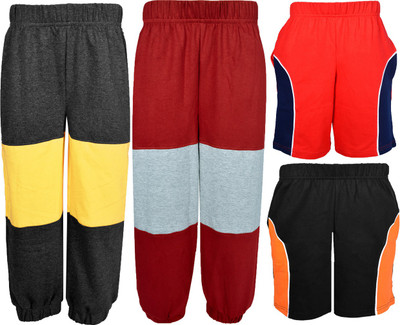 

Gkidz Boys Casual Track Pants Shorts(Multicolor