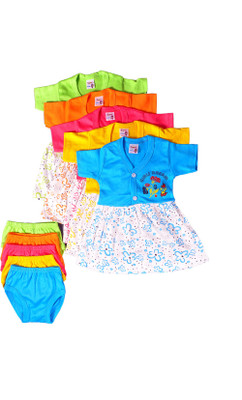

Hafeela Girls Casual Dress Panty(Multicolor, Multicolour