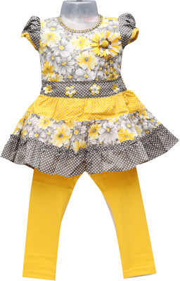 

Golden Girl Girls Casual Dress Capri(Yellow