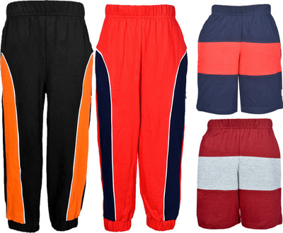 

Gkidz Boys Casual Track Pants Shorts(Multicolor