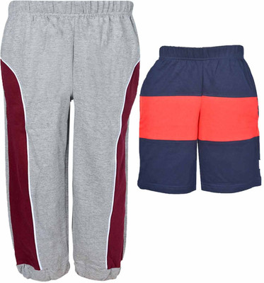 

Gkidz Boys Casual Track Pants Shorts(Multicolor
