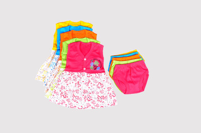 

Hafeela Girls Casual Dress Panty(Multicolor, Multicolour