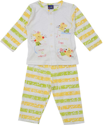 

Lilliput Girls Casual T-shirt Pant(Yellow, Yellow light