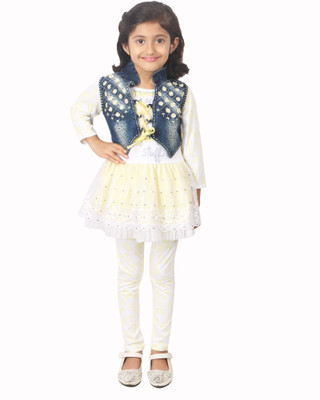 

Gungun Fashion Girls Casual Top Pyjama(Multicolor), Lemon