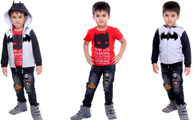 

Bad Boys Boys Casual Jacket Jeans(Black)