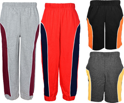 

Gkidz Boys Casual Track Pants Shorts(Multicolor