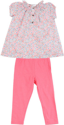 

Carter's Girls Casual Top Pyjama(White, Print (969)