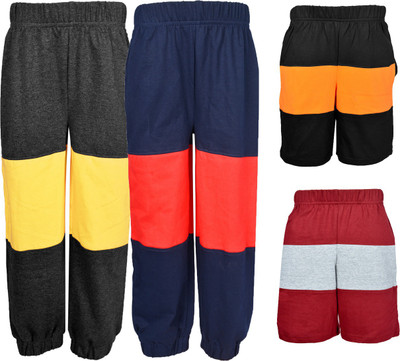 

Gkidz Boys Casual Track Pants Shorts(Multicolor