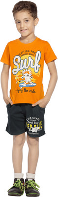 

Maniac Boys T-shirt Shorts(Orange