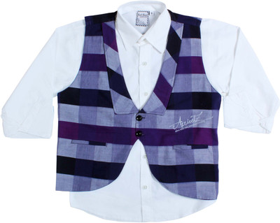 

Bad Boys Boys Party(Festive) Coat Coat, Shirt(Purple)