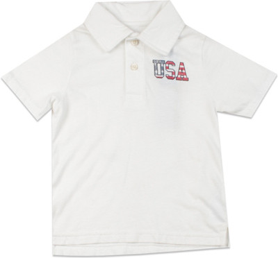 

The Children's Place Boys Solid Cotton T Shirt(White, Pack of 1, 1128