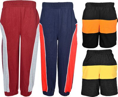 

Gkidz Boys Casual Track Pants Shorts(Multicolor