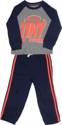 

Carter's Boys Casual T-shirt Track Pants(Grey, Heather (053)