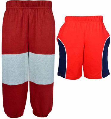

Gkidz Boys Casual Track Pants Shorts(Multicolor