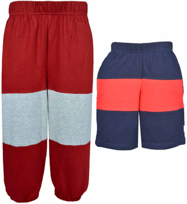 

Gkidz Boys Casual Track Pants Shorts(Multicolor