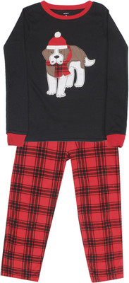 

Carter's Boys Casual T-shirt Pyjama(Black, Print (969)