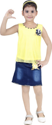 

Golden Girls Party(Festive) Skirt Top(Yellow