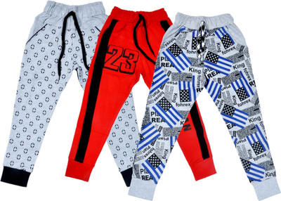

Hey Baby Boys Casual Track Pants Track Pants(Grey, Grey;red