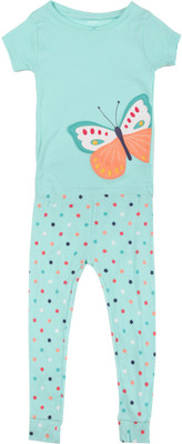 

Carter's Girls Casual Top Trouser(Multicolor, Pack of 2, Print (969)