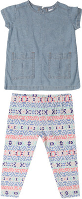 

Carter's Girls Casual Top Pyjama(Multicolor, Denim (463)