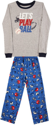 

Carter's Boys Casual T-shirt Pyjama(Grey, Pack of 1, Print (969)