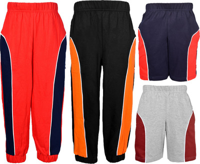 

Gkidz Boys Casual Track Pants Shorts(Multicolor