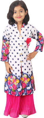 

Gungun Fashion Girls Party(Festive) Top Pyjama(Multicolor)