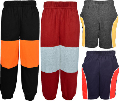 

Gkidz Boys Casual Track Pants Shorts(Multicolor