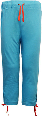 

Kothari Capri For Girls Casual Solid Cotton(Blue Pack of 1