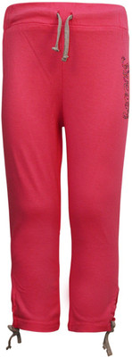 

Kothari Capri For Girls Casual Solid Cotton(Pink Pack of 1